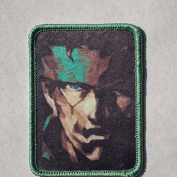 Solid Snake Patch The Legendary Soldier of Foxhound from Metal Gear