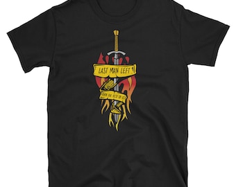 Schlacht von Winterfell Flaming Sword T-Shirt