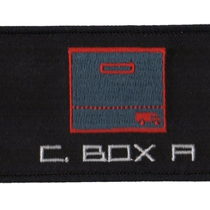 Cardboard Box A Inventory Icon Patch from Metal Gear Solid