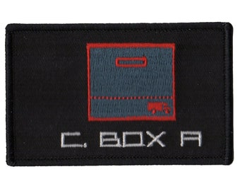 Cardboard Box A Inventory Icon Patch from Metal Gear Solid