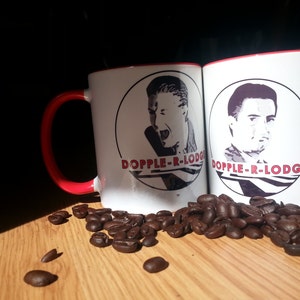 Twin Peaks Coffee Mug With Dale Cooper in Black Lodge