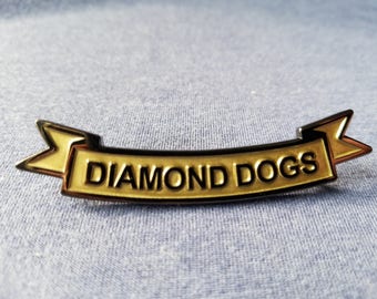 Diamant Hunde Emaille Pin Legendärer Soldat S++ von Metal Gear Solid V