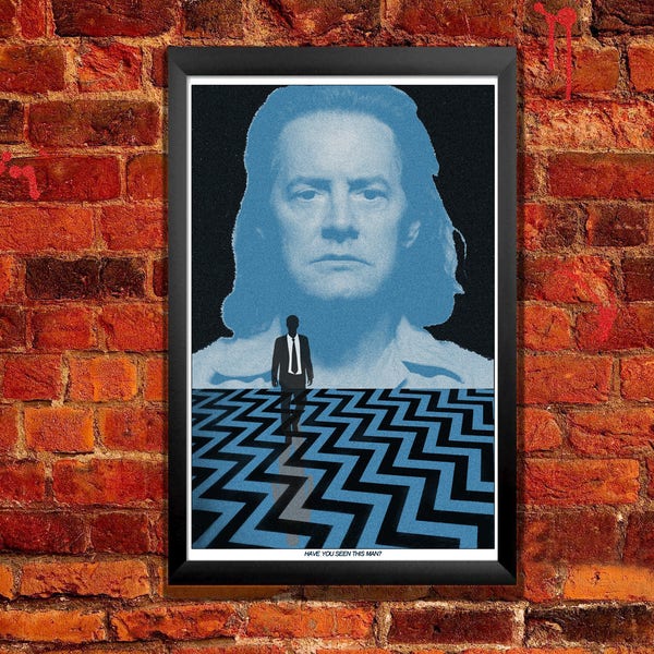 Buy Twin Peaks Have You Seen This Man Online In India - Etsy India