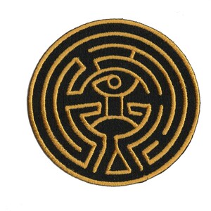 Maze Patch from West World Iron on image 2