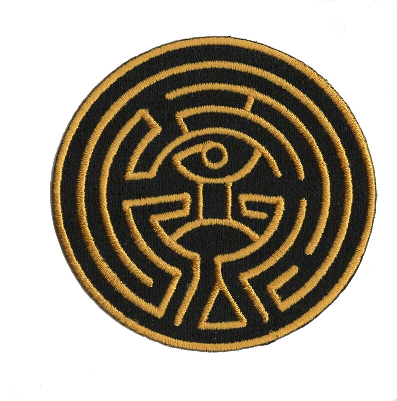 Maze Patch from West World Iron on image 2