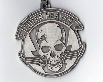 Outer Heaven Keychain from Metal Gear Solid V The Phantom Pain