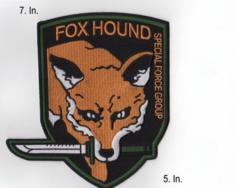 Metal Gear Solid FOXHOUND naszywka na plecy