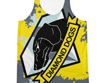 Diamond Dogs All Over Print Tank Top