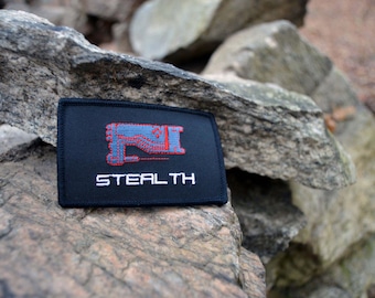 Stealth Camo Patch Iron on from Metal Gear Solid