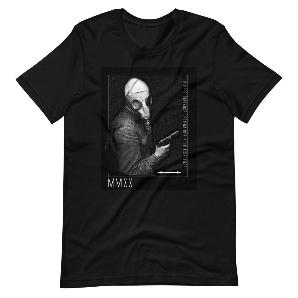 Man in Gas Mask T-Shirt 2020
