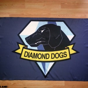 Metal Gear Solid Diamond Dogs Flag The Phantom Pain
