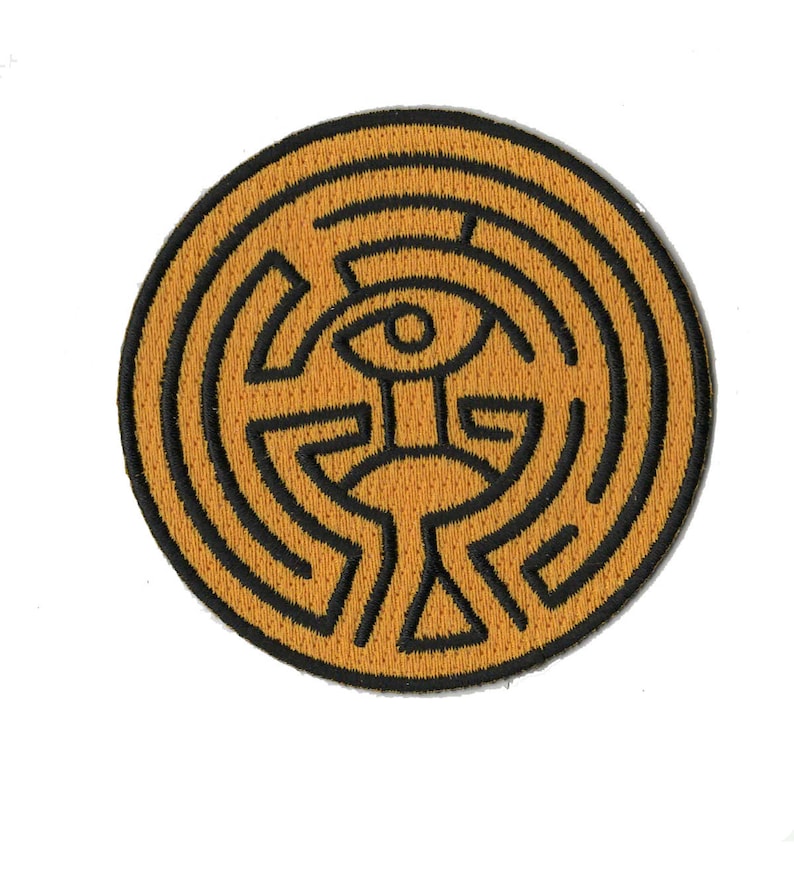 Maze Patch from West World Iron on image 1