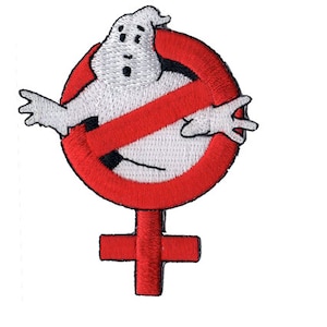 Ghostbusters Reboot Movie 2016 Iron On Patch Female Gender Indentifier Symbol from ZanzibarLand