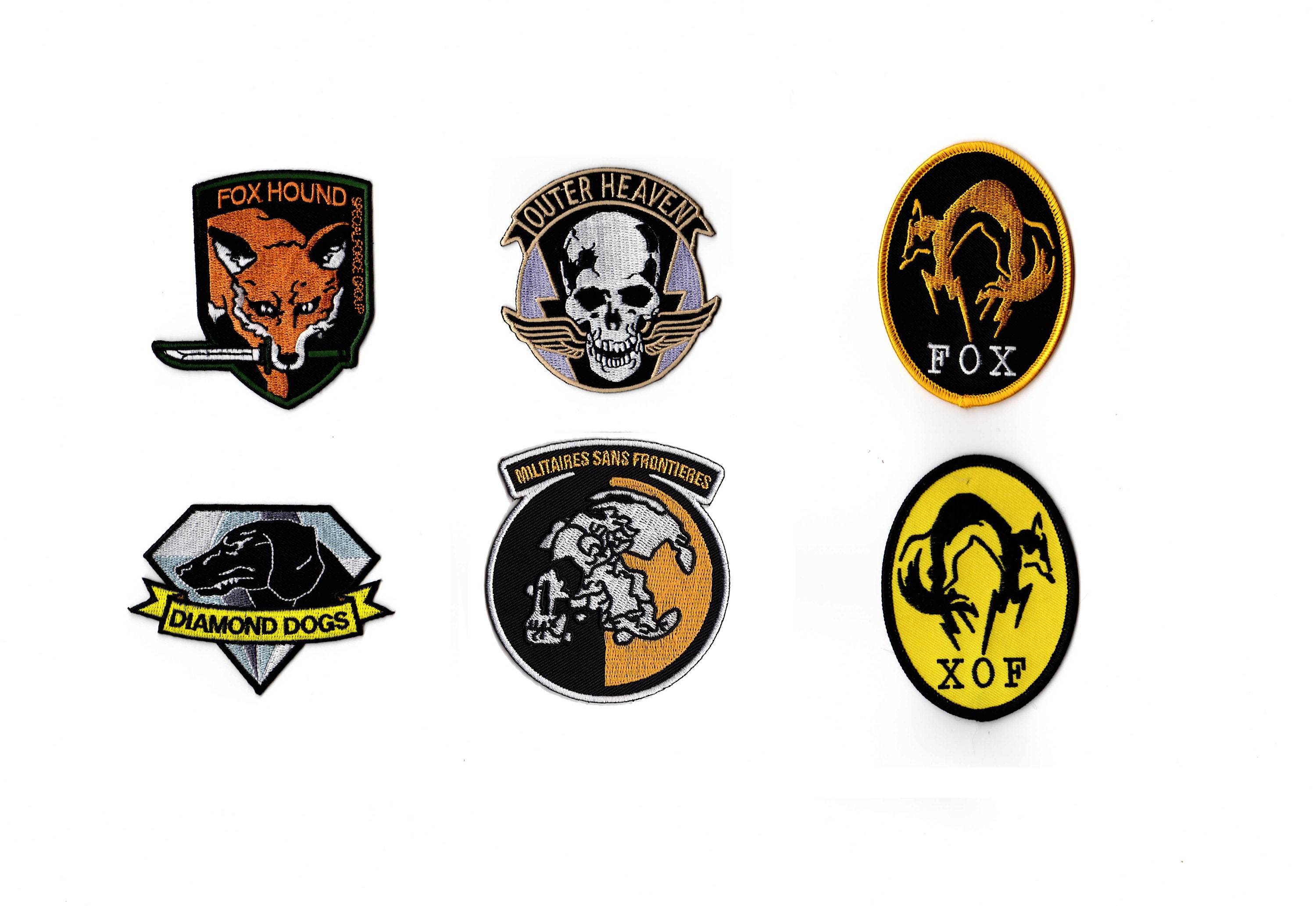Diamond Dogs Fox Hound Outer Heaven Fox MSF XOF Hook and Diamond Dogs Fox Hound Outer Heaven Fox MSF XOF Hook and