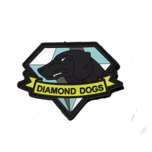 Diamond Dogs PVC Patch From Metal Gear Solid