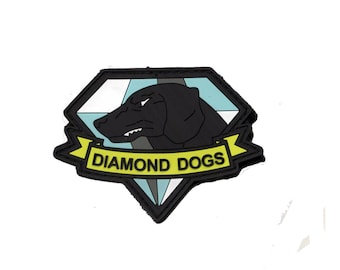 Parche de PVC Diamond Dogs de Metal Gear Solid