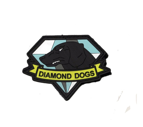 XOF Foxhound Negro Metal Gear Solid PVC Airsoft Patch