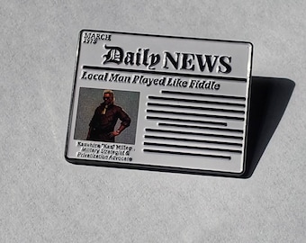 Kaz Miller Meme Enamel Pin: Metal Gear Solid V - "Played Like a Fiddle"