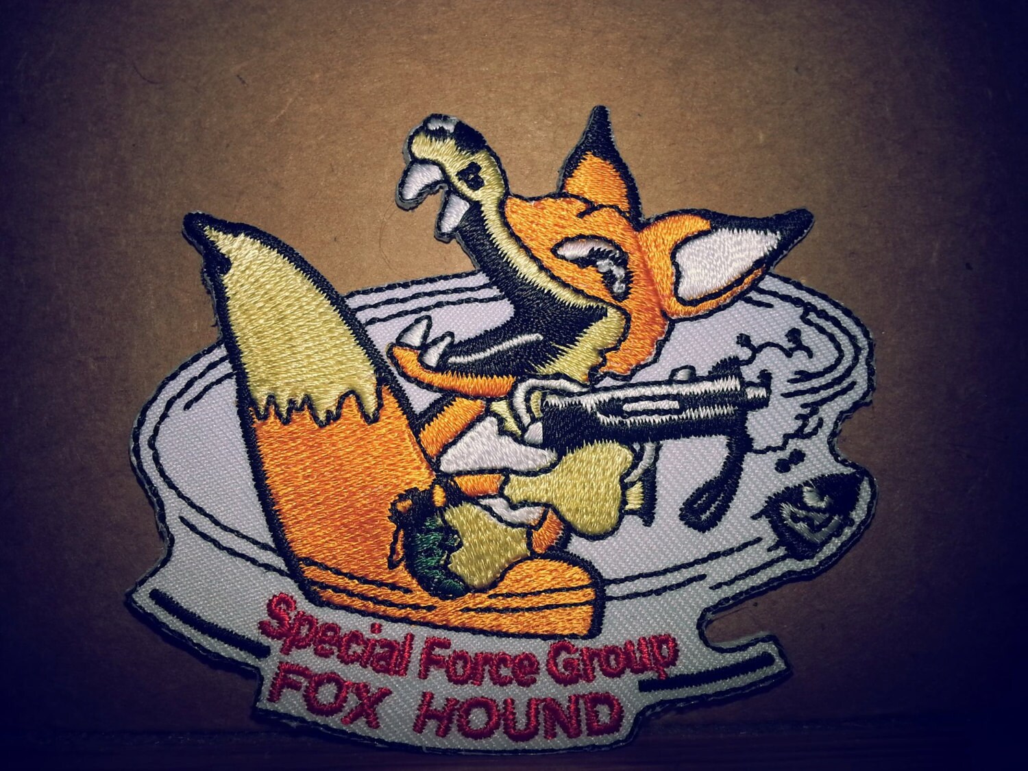 Foxhound Iron on Patch Retro From Metal Gear 2 - Etsy