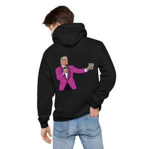 Legendary Bruce Buffer It&#39;s Time MMA Ring Announcer Unisex Fleece Hoodie