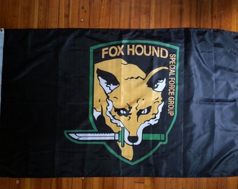 Foxhound Flagge aus Metal Gear Solid