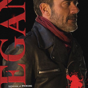 The Walking Dead Negan Poster F word from ZanzibarLand