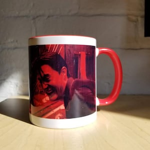 Evil Dale Cooper Trapped in the Black Lodge Coffee Mug From Twin Peaks