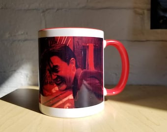 Evil Dale Cooper Trapped in the Black Lodge Coffee Mug From Twin Peaks