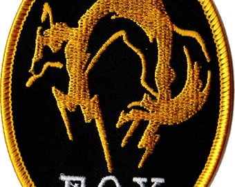 Fox Iron on Patch From Metal Gear Solid 3 Snake Eater