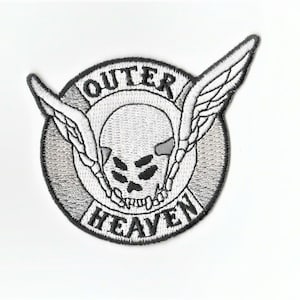 Outer Heaven Retro Iron on Patch from Metal Gear MSX