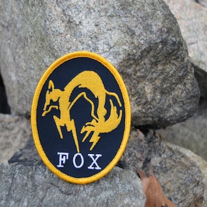 FOX Patch Iron on From Metal Gear Solid 3 Snake Eater