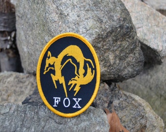 Naszywka FOX do prasowania z gry Metal Gear Solid 3 Snake Eater