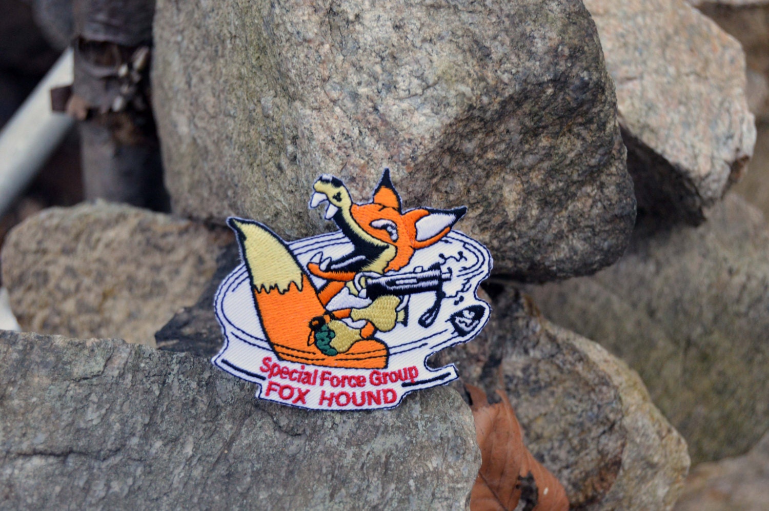 Foxhound Patch Retro Version From Metal Gear 2 Iron On - Etsy New Zealand