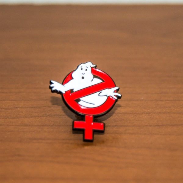 Ghostbusters Pin 2016 Reboot Movie  Female Gender Indentifier Symbol by ZanzibarLand