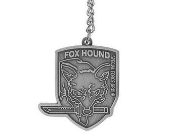 Llavero de Metal Gear Solid FOXHOUND Grupo de Fuerzas Especiales