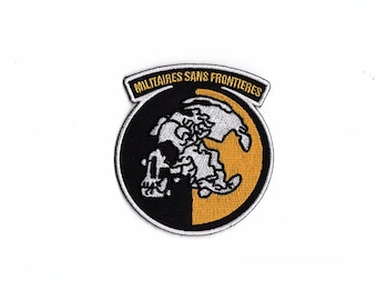 MSF Patch Hook and Loop Militaire Sans Frontières Metal Gear Solid Peace Walker