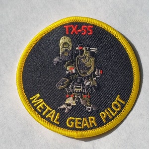 Metal Gear TX-55 Pilot Patch from Outer Heaven