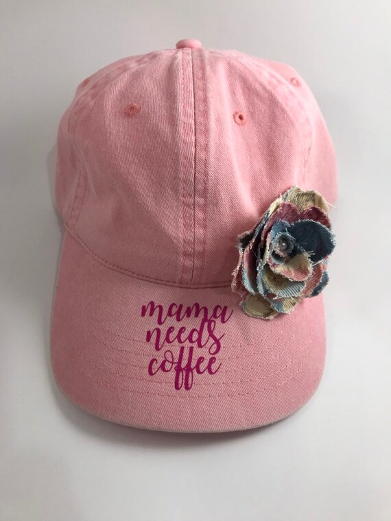 bright pink baseball cap