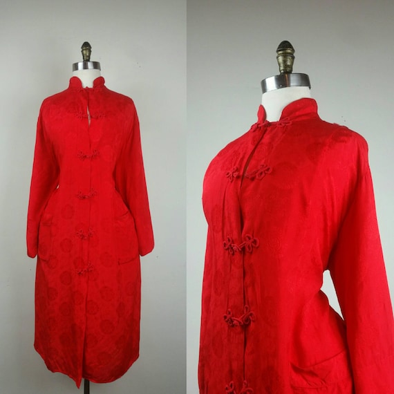 40s Japanese Robe with Pockets