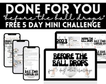 New Year Wellness Mini Challenge, 5 day group, Wellness Coaches, Health and Fitness Mini Challenge, Fitness Coaches