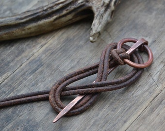 Shawl pin, shawl brooch, copper shawl pin, anglo-saxon pin, celtic pin, viking pin, viking outfit, celtic outfit, viking brooch