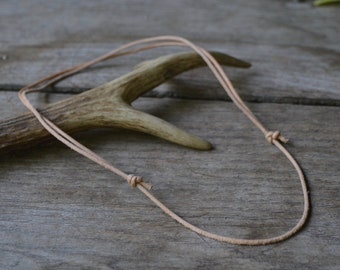 Adjustable leather necklace, adjustable leather cord, adjustable leather cord necklace, plain leather cord necklace, mens leather necklace