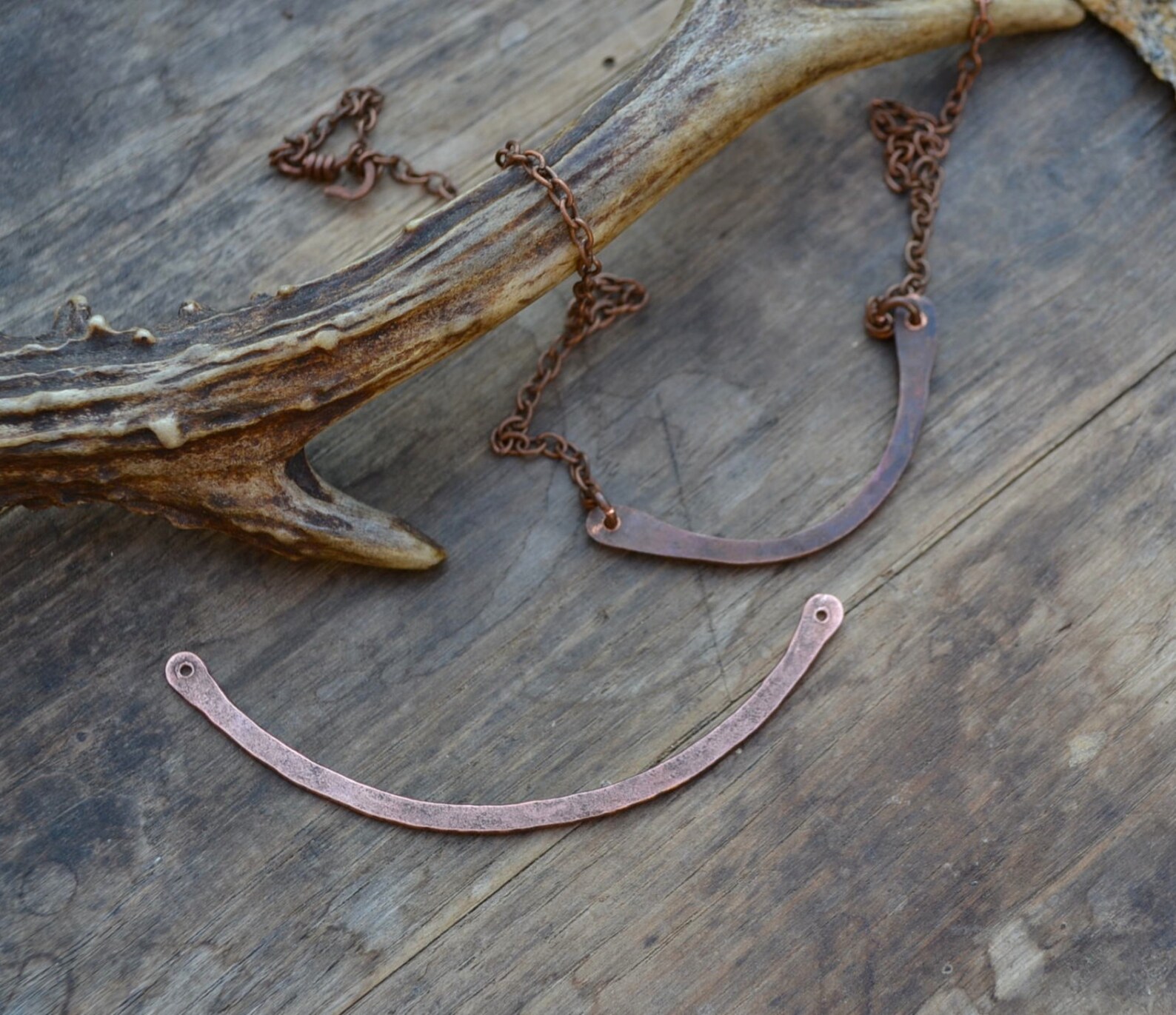 Copper Findings, Copper Pendant, Boho Pendant, Handmade Beads ...