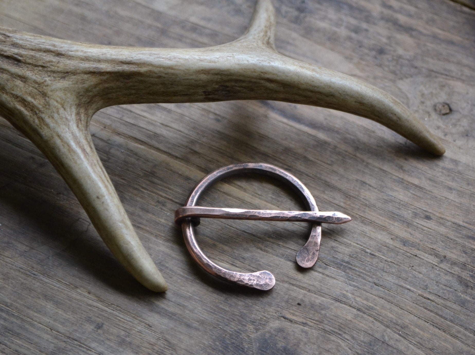 penannular shawl pin