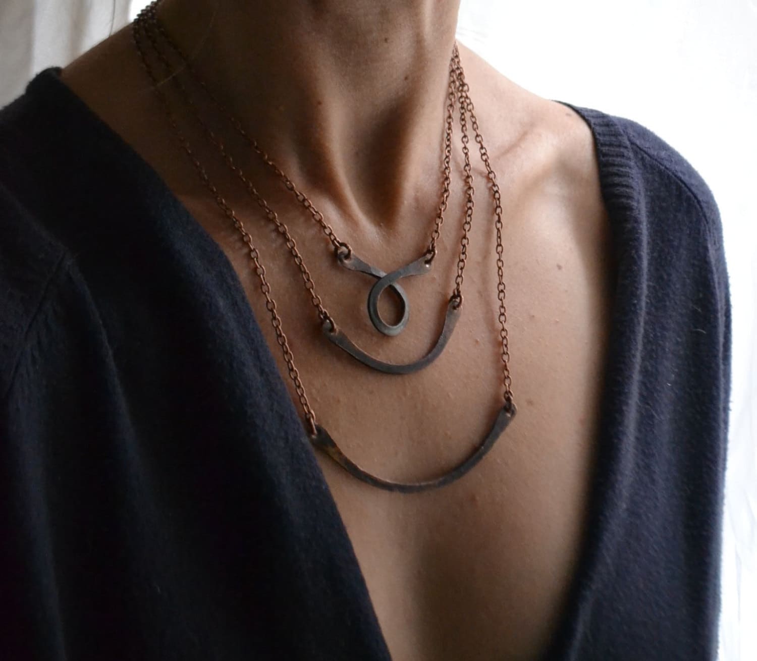 Copper Findings, Copper Pendant, Boho Pendant, Handmade Beads ...