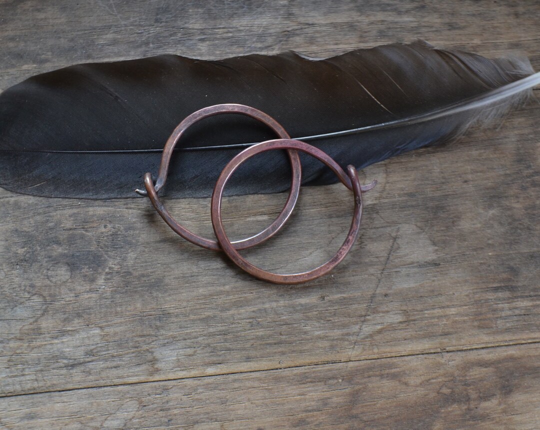 Buy Copper Hoops for Tunnel Plugs Earrings for Tunnels Earrings Online