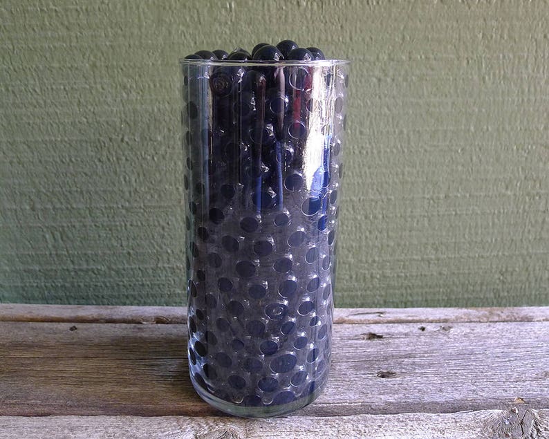 Black Water Beads HedgehogSupply Opaque Water Pearls Water Etsy