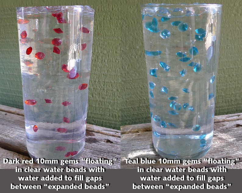 clear water beads that disappear in water