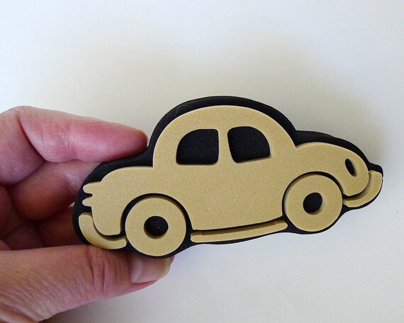 Car Stamp Auto Stamp Foam Stamp Automobile Craft Family Etsy