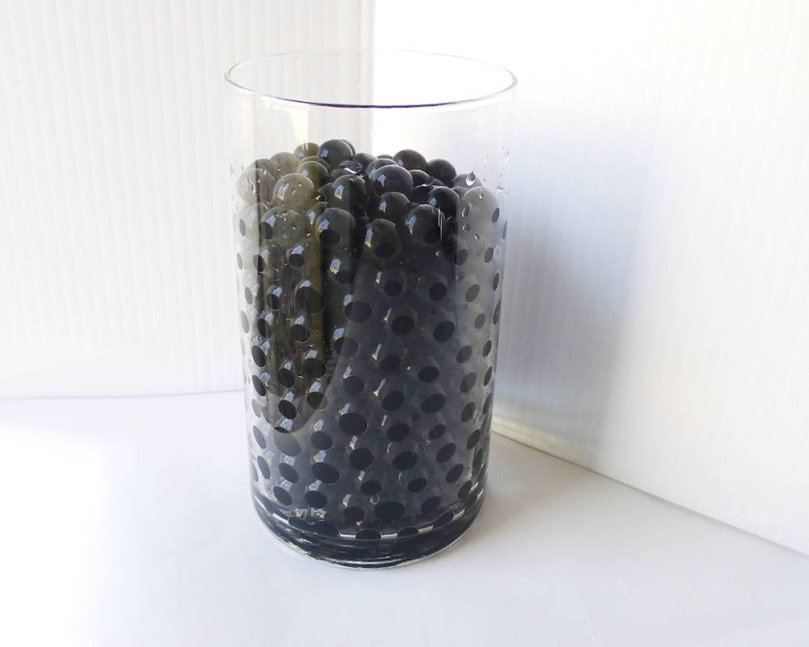 Black Water Beads HedgehogSupply Opaque Water Pearls Water Etsy